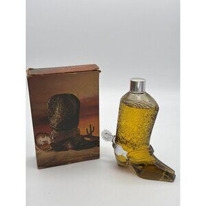 Avon Wild Country After Shave Western Boot Bottle 5 Fl. Oz. Vintage Collectible